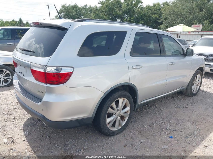2011 Dodge Durango VIN 1D4RD4GG5BC732196 IAAI salvage auction — NORMAL WEAR, Original (Texas), sold $1,050 on 2026-07-09 (photo 4)