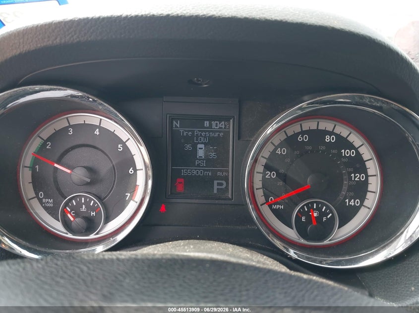 2011 Dodge Durango VIN 1D4RD4GG5BC732196 IAAI salvage auction — NORMAL WEAR, Original (Texas), sold $1,050 on 2026-07-09 (photo 7)