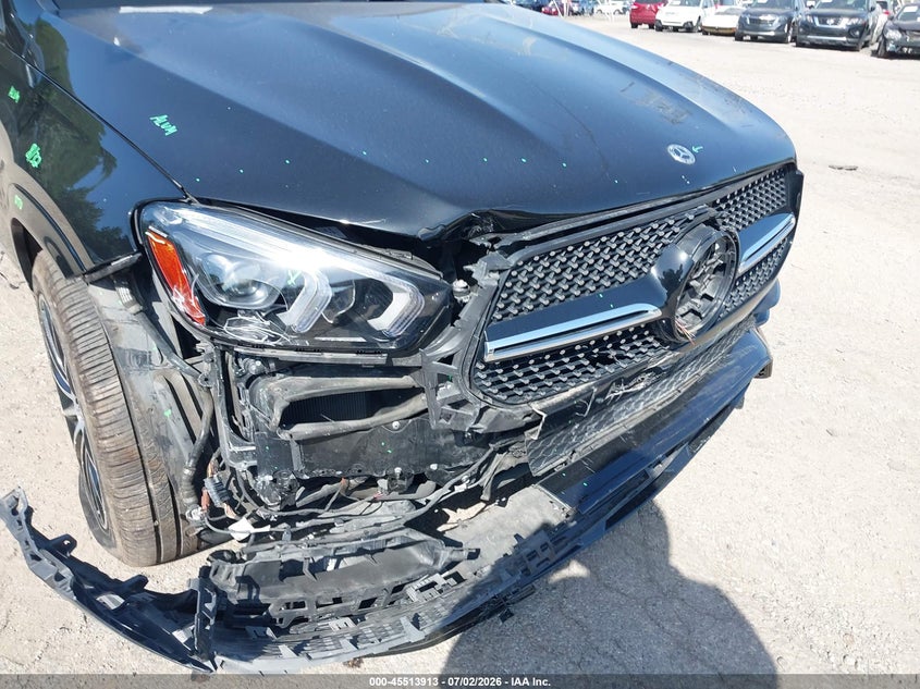 2021 Mercedes-benz Gle VIN 4JGFB8GB2MA547504 IAAI salvage auction — FRONT END, Salvage Title, sold $24,300 on 2026-07-22 (photo 6)