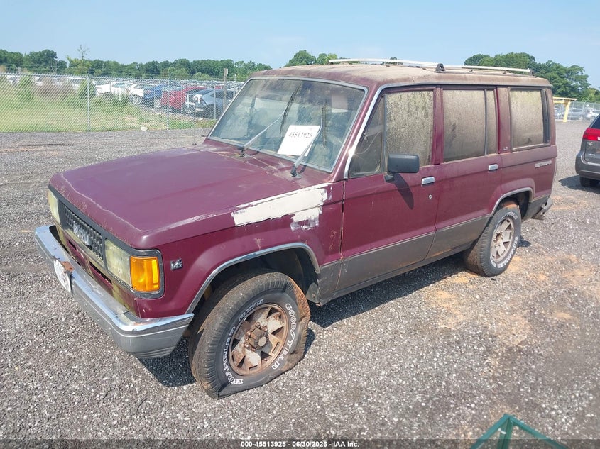 1991 Isuzu Trooper VIN JACCH58R9M7908142 IAAI salvage auction — NORMAL WEAR, Clear (South Carolina), sold $25 on 2026-07-28 (photo 2)