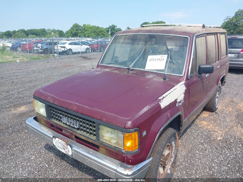 1991 Isuzu Trooper VIN JACCH58R9M7908142 IAAI salvage auction — NORMAL WEAR, Clear (South Carolina), sold $25 on 2026-07-28 (photo 6)
