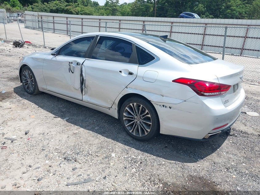 2015 Hyundai Genesis VIN KMHGN4JE9FU102346 IAAI salvage auction — LEFT SIDE, Salvage (South Carolina), sold $1,650 on 2026-07-29 (photo 3)
