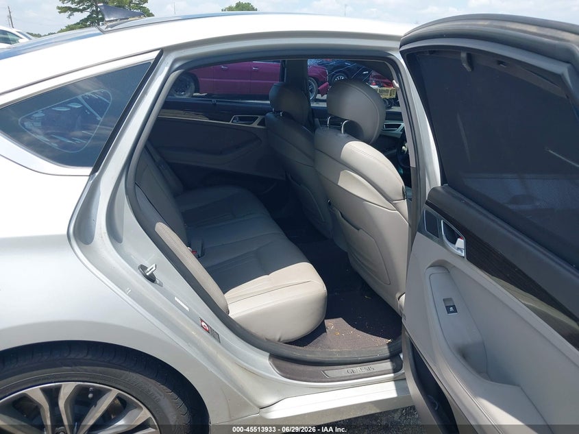 2015 Hyundai Genesis VIN KMHGN4JE9FU102346 IAAI salvage auction — LEFT SIDE, Salvage (South Carolina), sold $1,650 on 2026-07-29 (photo 8)
