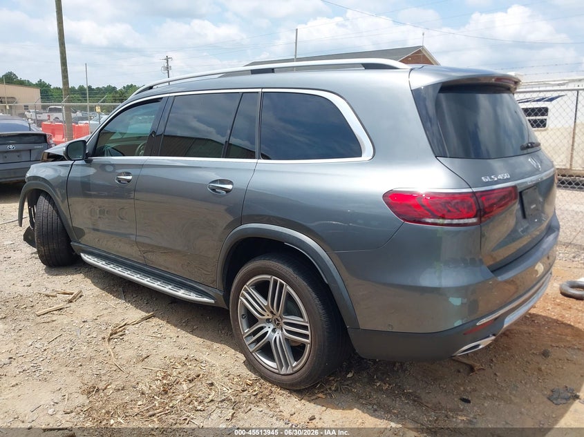 2020 Mercedes-benz Gls-klasse VIN 4JGFF5KE2LA262496 IAAI salvage auction — FRONT END, Salvage Title, sold $11,100 on 2026-08-12 (photo 3)