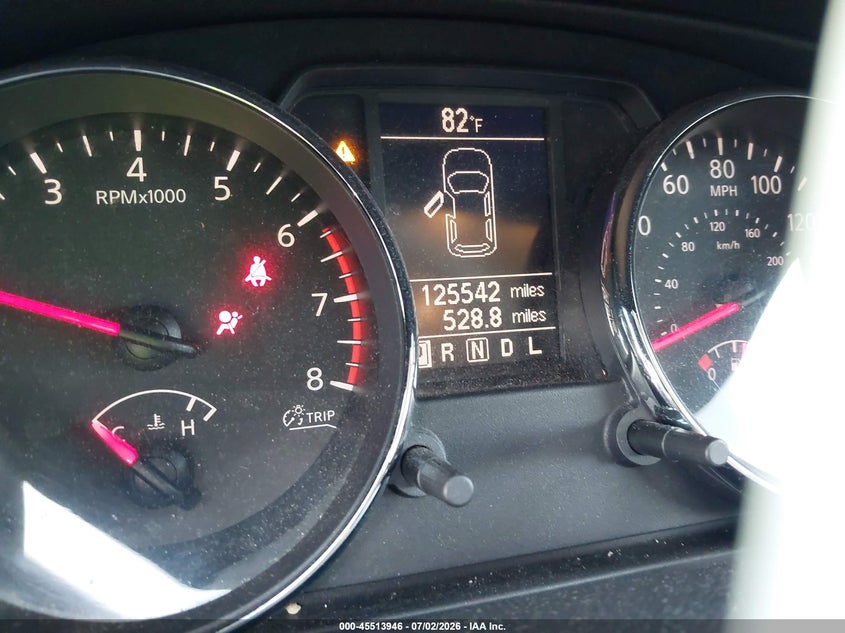 2011 Nissan Rogue VIN JN8AS5MV8BW672670 IAAI salvage auction — LEFT FRONT, Mv-907A (New York), sold $450 on 2026-07-14 (photo 7)