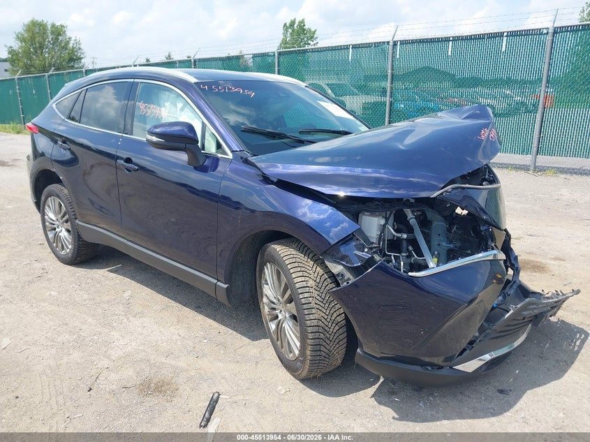 2024 Toyota Venza VIN JTEAAAAH4RJ188861 IAAI salvage auction — FRONT END, Salvage Title, sold $4,750 on 2026-07-21 (photo 1)
