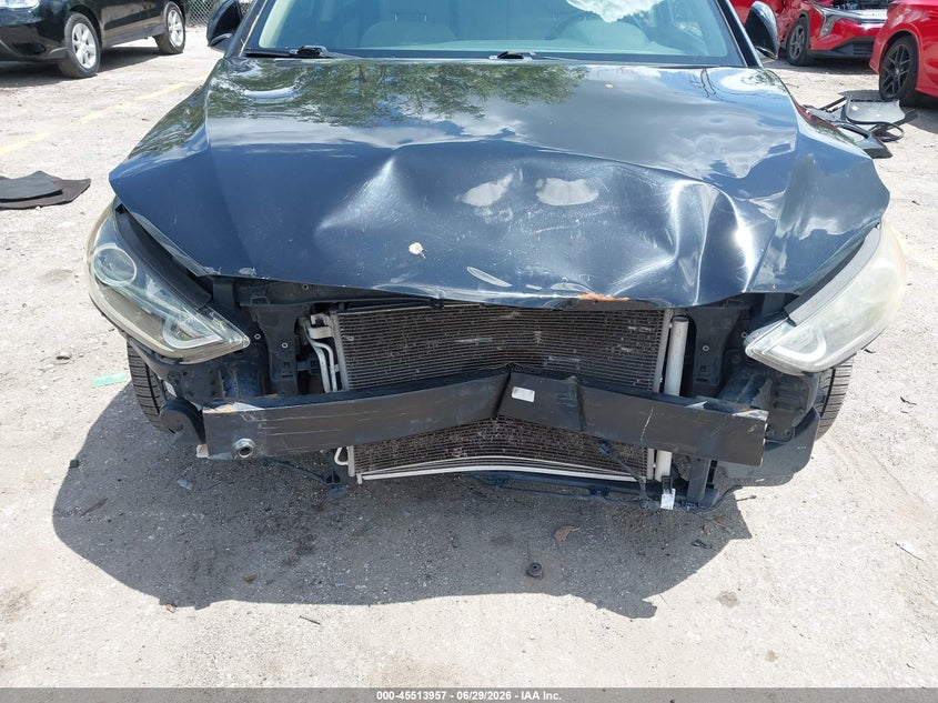 2017 Hyundai Elantra VIN KMHD84LF5HU248116 IAAI salvage auction — FRONT & REAR, Original (Texas), sold $900 on 2026-07-13 (photo 6)