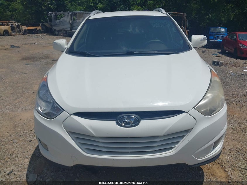 2013 Hyundai Tucson VIN KM8JU3AC9DU598456 IAAI salvage auction — NORMAL WEAR, Clear (Tennessee), sold $1,700 on 2026-07-30 (photo 6)