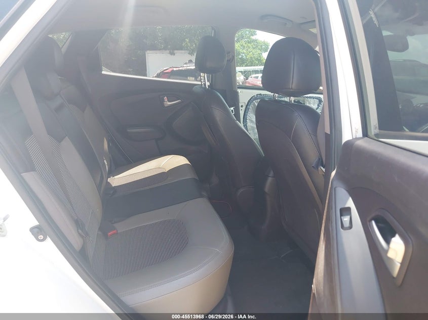 2013 Hyundai Tucson VIN KM8JU3AC9DU598456 IAAI salvage auction — NORMAL WEAR, Clear (Tennessee), sold $1,700 on 2026-07-30 (photo 8)