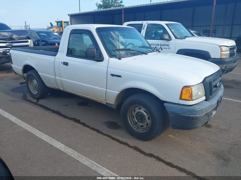 2005 Ford Ranger VIN 1FTYR10D95PA84223 IAAI salvage auction — LEFT REAR, Clear (Mississippi), sold $1,100 on 2026-07-09 (photo 1)