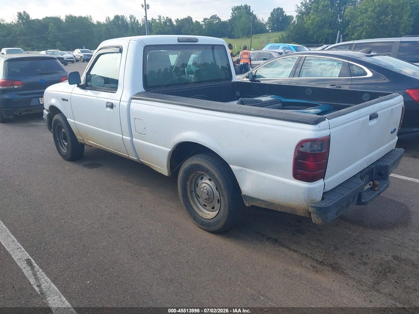 2005 Ford Ranger VIN 1FTYR10D95PA84223 IAAI salvage auction — LEFT REAR, Clear (Mississippi), sold $1,100 on 2026-07-09 (photo 3)