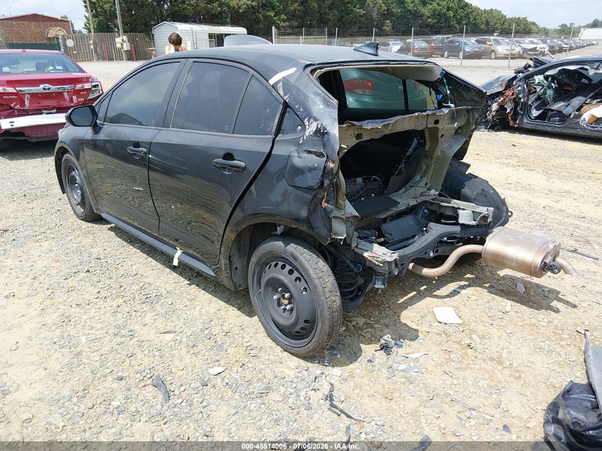 2021 Toyota Corolla VIN 5YFEPMAE8MP177703 IAAI salvage auction — REAR END, Clear (Virginia), sold $2,800 on 2026-07-27 (photo 3)