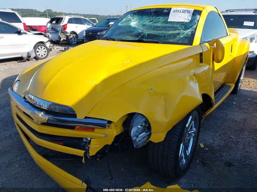 2005 Chevrolet Ssr VIN 1GCES14H25B117435 IAAI salvage auction — ROOF, Clear (Oklahoma), sold $10,250 on 2026-09-01 (photo 6)