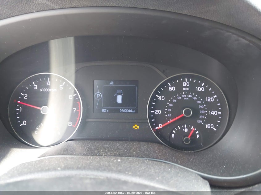 2017 Kia Sportage VIN KNDPMCAC9H7239563 IAAI salvage auction — NORMAL WEAR, Clear (Virginia), sold $1,900 on 2026-07-28 (photo 7)