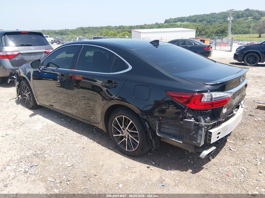 2017 Lexus ES VIN 58ABK1GG4HU051912 IAAI salvage auction — FRONT END, Salvage Title, sold $6,500 on 2026-09-10 (photo 3)