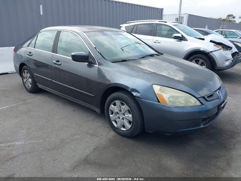 2004 Honda Accord VIN 1HGCM56354A133788 IAAI salvage auction — NORMAL WEAR, Clear - Dealer Only (California), sold $450 on 2026-07-09 (photo 1)