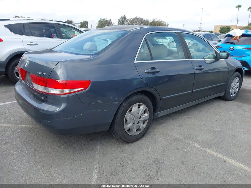 2004 Honda Accord VIN 1HGCM56354A133788 IAAI salvage auction — NORMAL WEAR, Clear - Dealer Only (California), sold $450 on 2026-07-09 (photo 4)