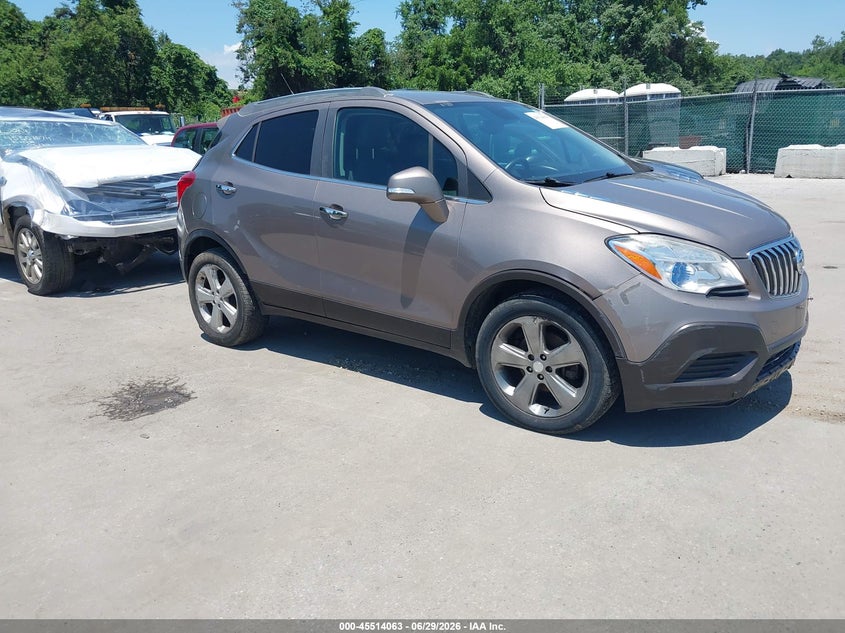 2014 Buick Encore VIN KL4CJASB7EB772595 IAAI salvage auction — NORMAL WEAR, Clear (Virginia), sold $375 on 2026-07-30 (photo 1)