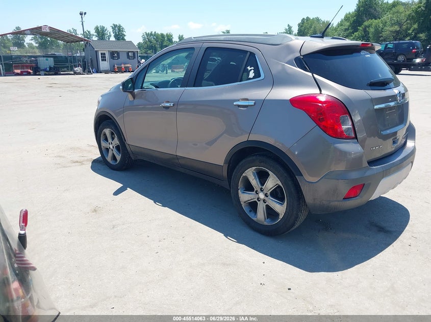 2014 Buick Encore VIN KL4CJASB7EB772595 IAAI salvage auction — NORMAL WEAR, Clear (Virginia), sold $375 on 2026-07-30 (photo 3)
