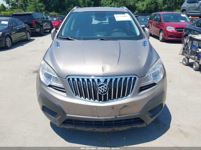 2014 Buick Encore VIN KL4CJASB7EB772595 IAAI salvage auction — NORMAL WEAR, Clear (Virginia), sold $375 on 2026-07-30 (photo 6)