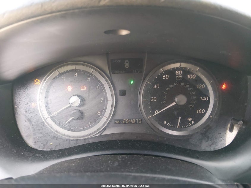 2008 Lexus Es 350 VIN JTHBJ46G782161817 IAAI salvage auction — NORMAL WEAR, Clear (Montana), sold $825 on 2026-07-29 (photo 7)