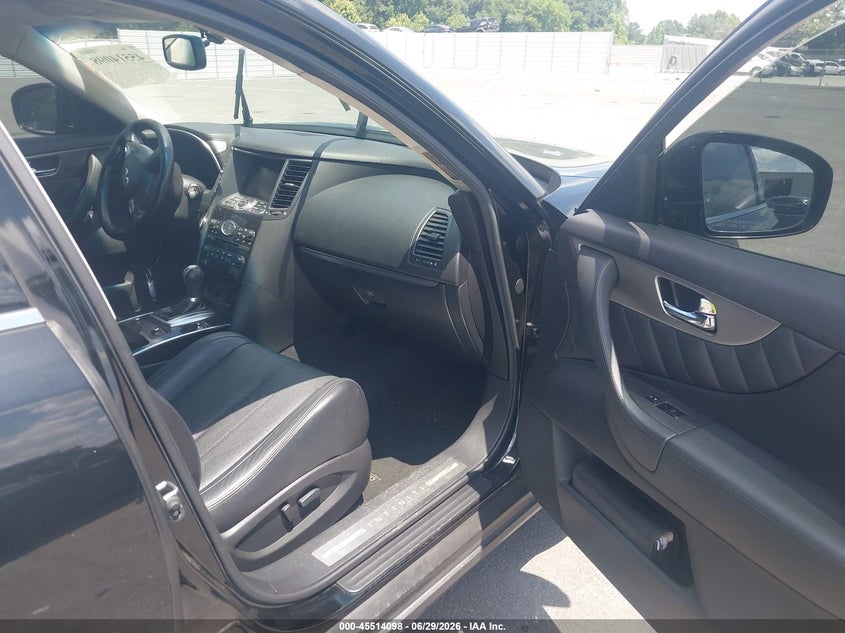 2014 Infiniti Qx70 VIN JN8CS1MW5EM413631 IAAI salvage auction — NORMAL WEAR, Clear (Georgia), sold $2,350 on 2026-07-29 (photo 5)