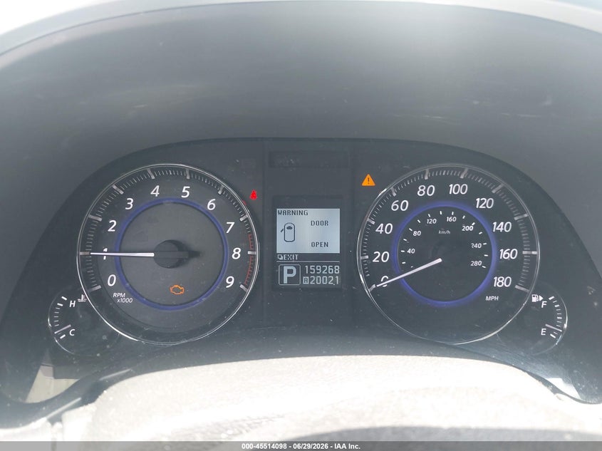 2014 Infiniti Qx70 VIN JN8CS1MW5EM413631 IAAI salvage auction — NORMAL WEAR, Clear (Georgia), sold $2,350 on 2026-07-29 (photo 7)
