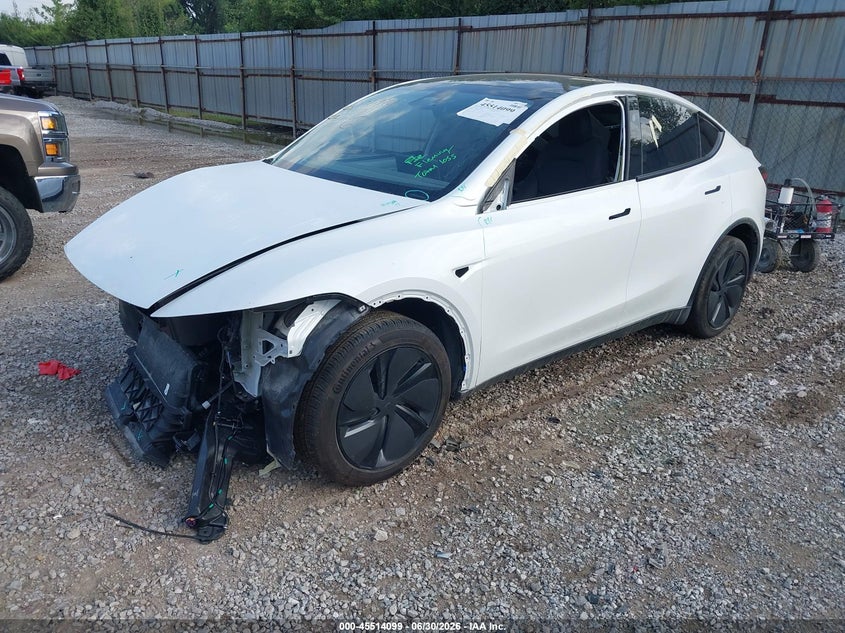 2026 Tesla Model y VIN 7SAYGDEE1TF422409 IAAI salvage auction — FRONT END, Salvage (Ohio), sold $19,975 on 2026-07-16 (photo 2)