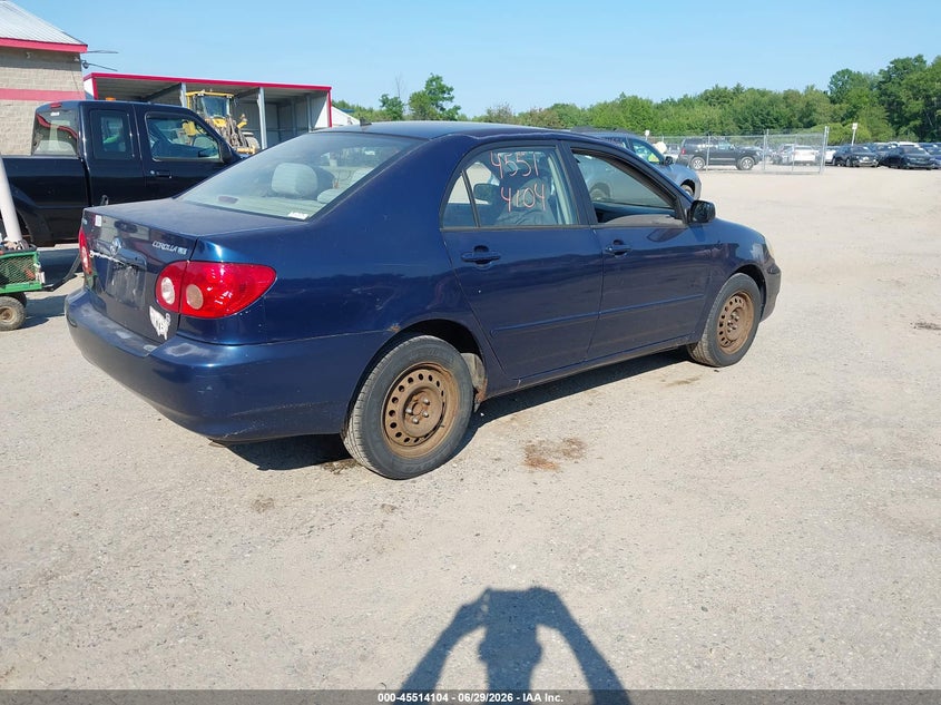 2006 Toyota Corolla VIN 1NXBR30E36Z608233 IAAI salvage auction — NORMAL WEAR, Original (Maine), sold $900 on 2026-08-03 (photo 4)