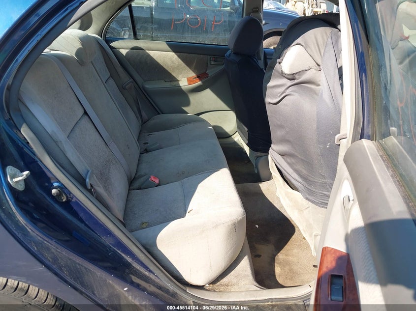 2006 Toyota Corolla VIN 1NXBR30E36Z608233 IAAI salvage auction — NORMAL WEAR, Original (Maine), sold $900 on 2026-08-03 (photo 8)