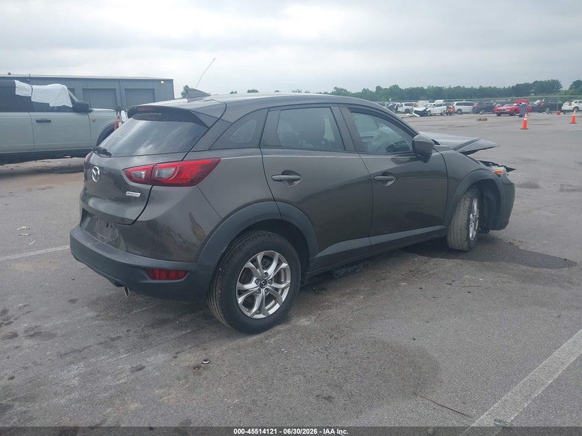2017 Mazda Cx-3 VIN JM1DKDB73H0166862 IAAI salvage auction — FRONT END, Salvage (North Carolina), sold $1,000 on 2026-07-31 (photo 4)