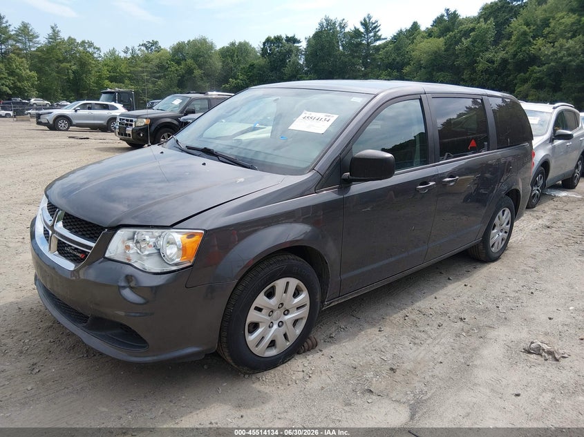 2018 Dodge Caravan VIN 2C4RDGBG3JR225874 IAAI salvage auction — LEFT FRONT, Salvage (Massachusetts), sold $2,350 on 2026-07-25 (photo 2)