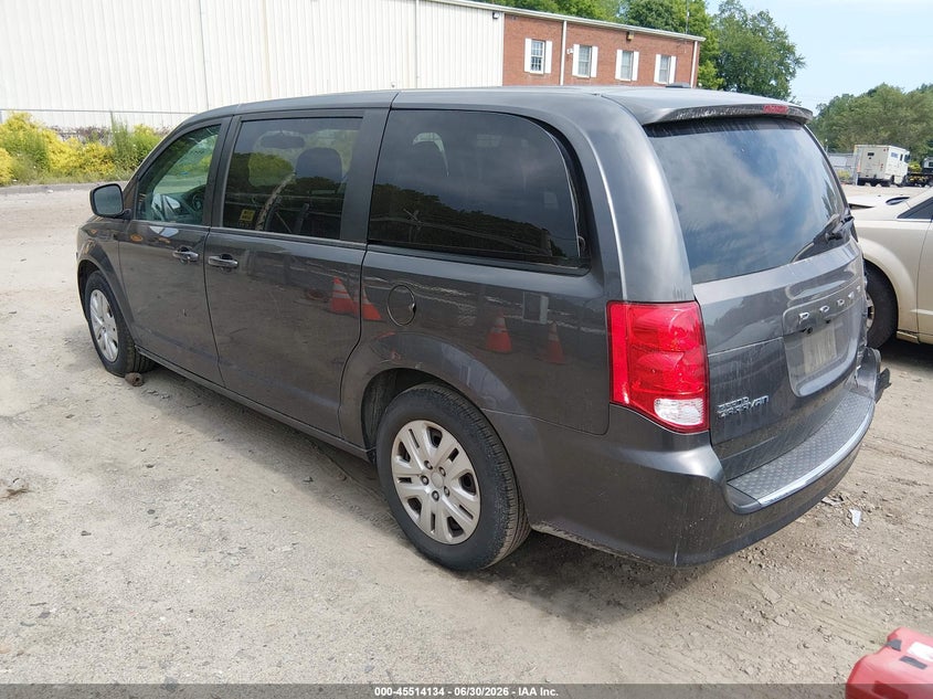 2018 Dodge Caravan VIN 2C4RDGBG3JR225874 IAAI salvage auction — LEFT FRONT, Salvage (Massachusetts), sold $2,350 on 2026-07-25 (photo 3)