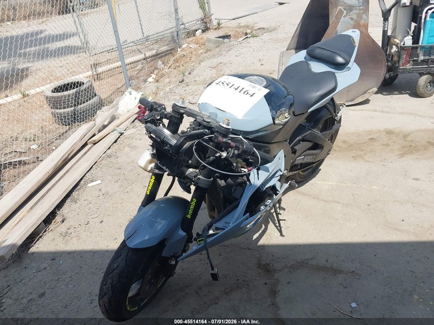 2012 Yamaha Yzf VIN JYARJ16Y0CA006298 IAAI salvage auction — FRONT END, Salvage Title, sold $2,450 on 2026-07-22 (photo 2)