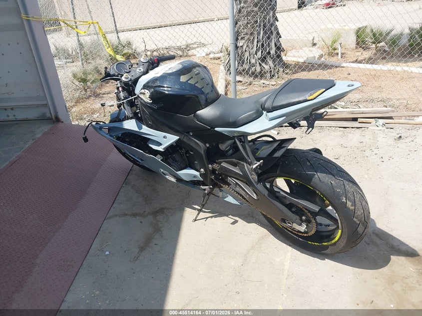 2012 Yamaha Yzf VIN JYARJ16Y0CA006298 IAAI salvage auction — FRONT END, Salvage Title, sold $2,450 on 2026-07-22 (photo 3)