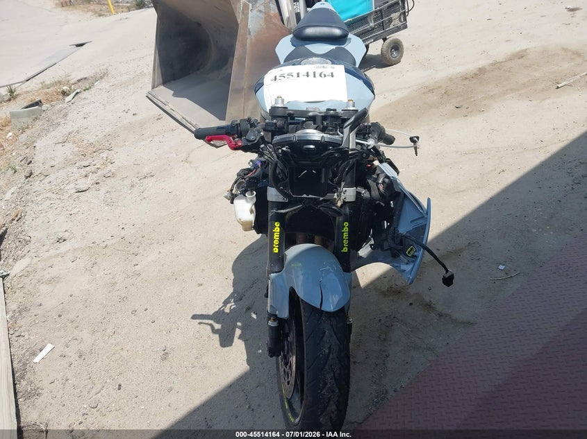 2012 Yamaha Yzf VIN JYARJ16Y0CA006298 IAAI salvage auction — FRONT END, Salvage Title, sold $2,450 on 2026-07-22 (photo 5)