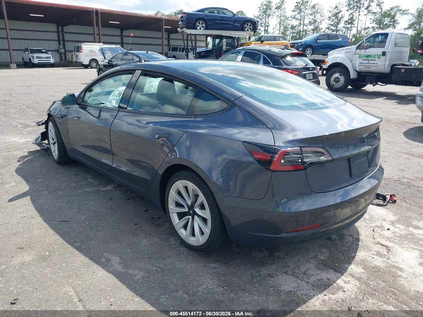 2023 Tesla Model 3 VIN 5YJ3E1EA5PF429703 IAAI salvage auction — FRONT END, Rebuildable (Florida), sold $5,100 on 2026-07-30 (photo 3)