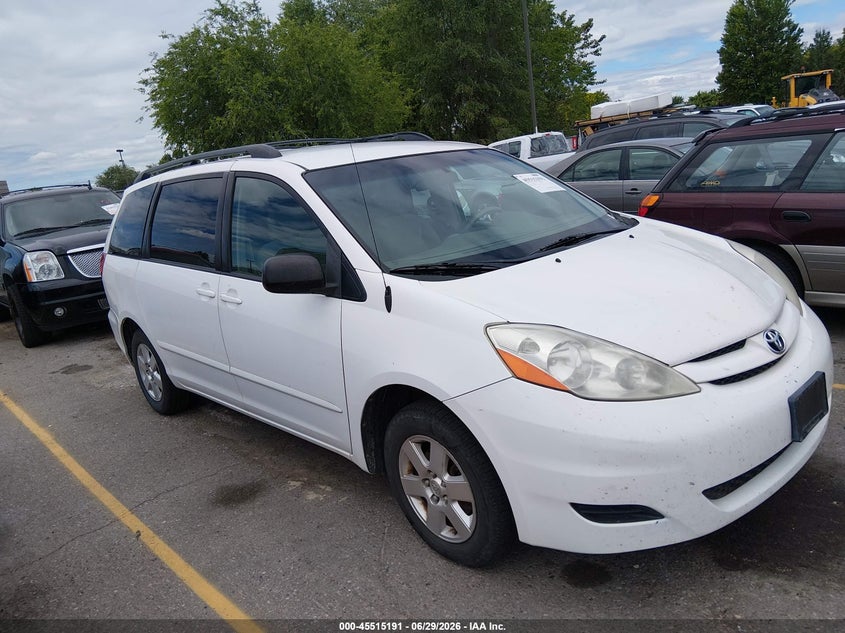 2006 Toyota Sienna VIN 5TDZA23C66S460663 IAAI salvage auction — NORMAL WEAR, Clear (Idaho), sold $475 on 2026-07-17 (photo 1)
