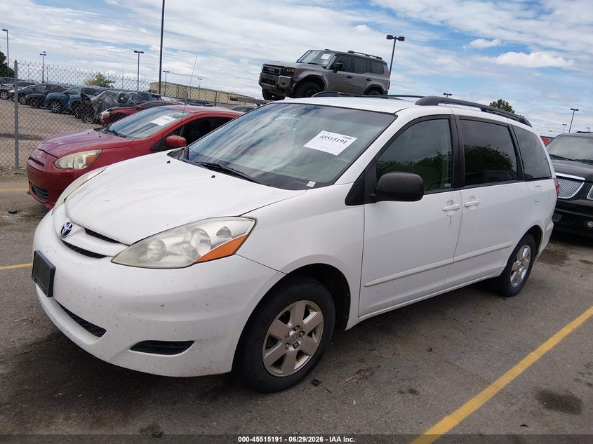 2006 Toyota Sienna VIN 5TDZA23C66S460663 IAAI salvage auction — NORMAL WEAR, Clear (Idaho), sold $475 on 2026-07-17 (photo 2)