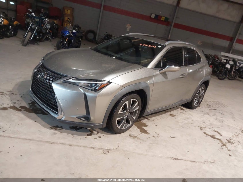 2020 Lexus Ux 200 VIN JTHX3JBH2L2025052 IAAI salvage auction — RIGHT FRONT, Rebuildable (Florida), sold $8,000 on 2026-09-01 (photo 2)