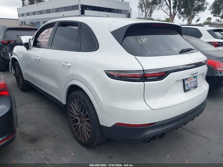 2023 Porsche Cayenne VIN WP1AA2AY9PDA04499 IAAI salvage auction — FRONT END, Salvage Title, sold $14,200 on 2026-08-26 (photo 3)
