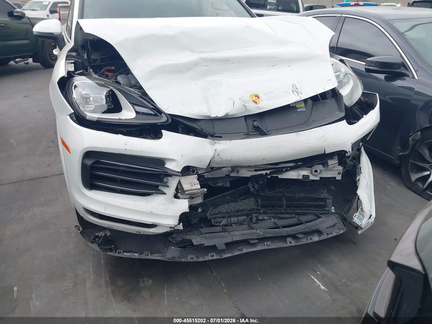 2023 Porsche Cayenne VIN WP1AA2AY9PDA04499 IAAI salvage auction — FRONT END, Salvage Title, sold $14,200 on 2026-08-26 (photo 6)
