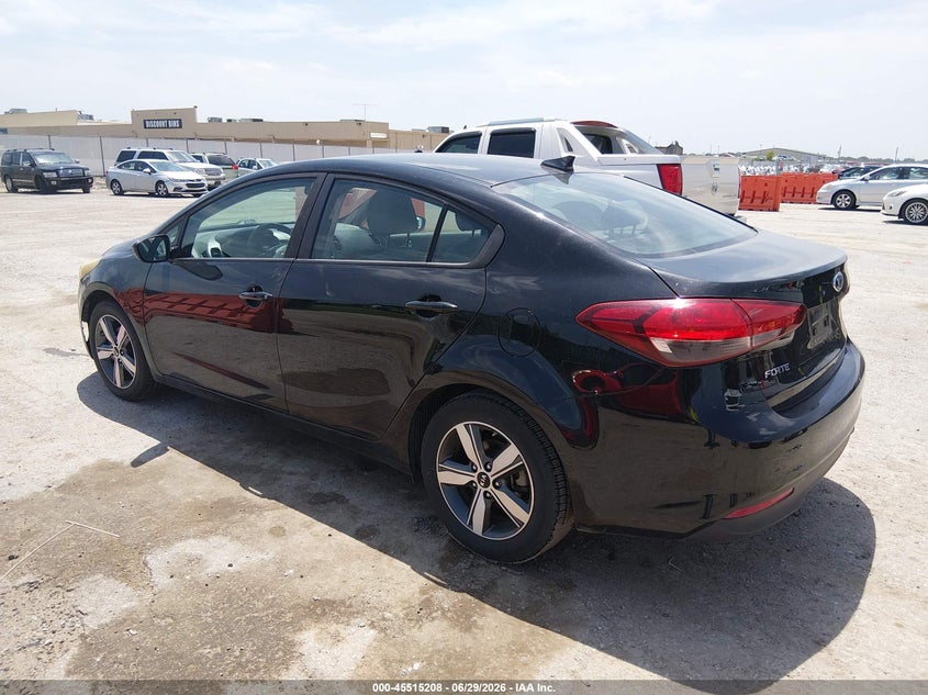 2018 Kia Forte VIN 3KPFL4A76JE233359 IAAI salvage auction — NORMAL WEAR, Clear (Kansas), sold $1,350 on 2026-07-31 (photo 3)