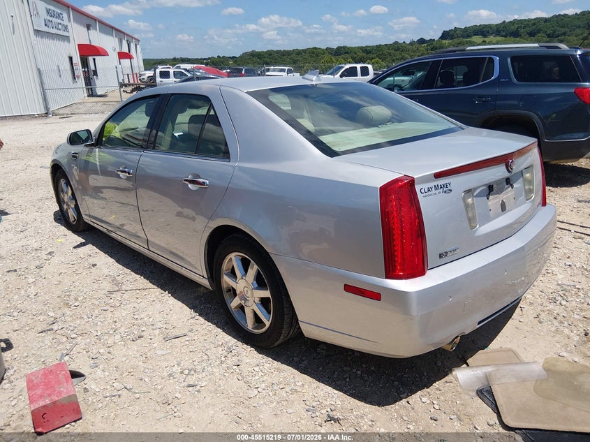 2009 Cadillac Sts VIN 1G6DZ67A690167942 IAAI salvage auction — FRONT END, Clear (Arkansas), sold $1,050 on 2026-07-26 (photo 3)
