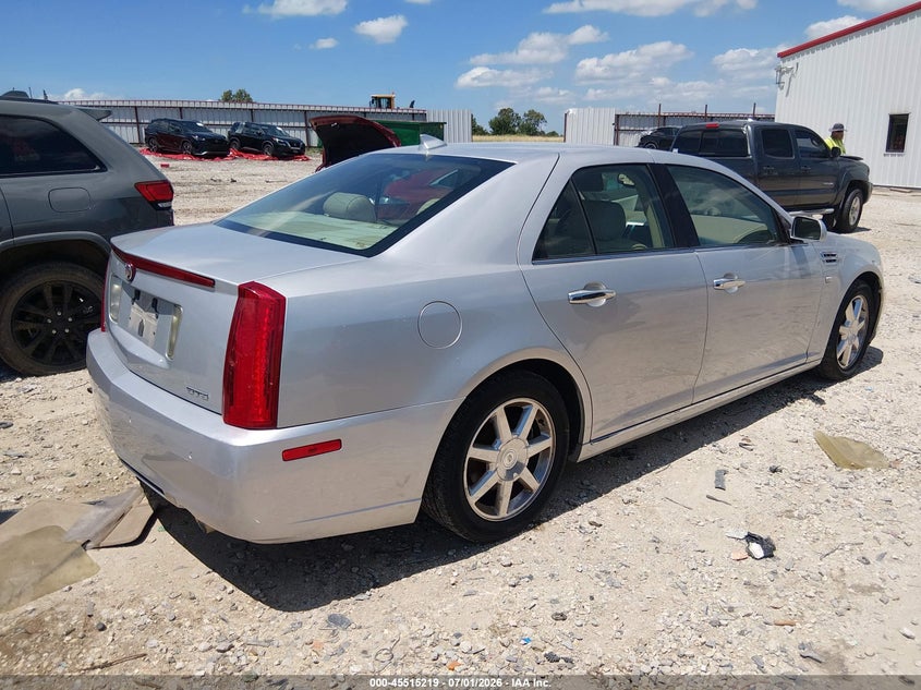2009 Cadillac Sts VIN 1G6DZ67A690167942 IAAI salvage auction — FRONT END, Clear (Arkansas), sold $1,050 on 2026-07-26 (photo 4)