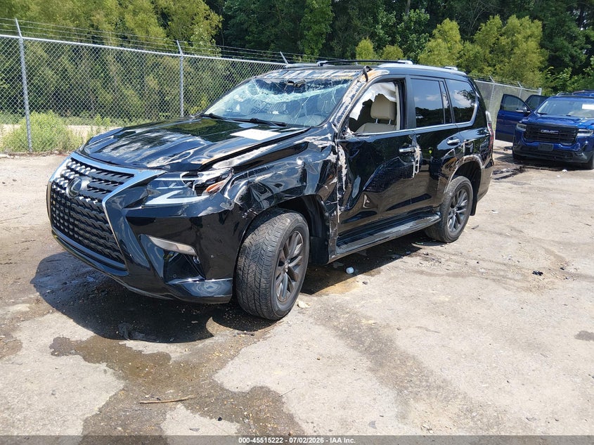 2020 Lexus Gx VIN JTJAM7BX3L5243799 IAAI salvage auction — FRONT & REAR, Wait Title, sold $10,500 on 2026-08-24 (photo 2)