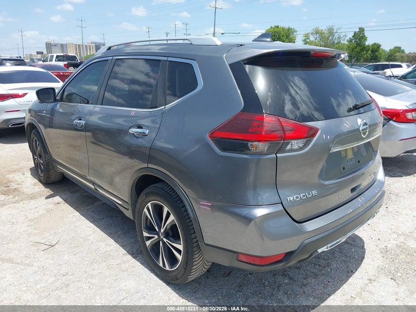2018 Nissan Rogue VIN JN8AT2MV0JW318233 IAAI salvage auction — SIDE, Salvage Title, sold $2,500 on 2026-08-02 (photo 3)