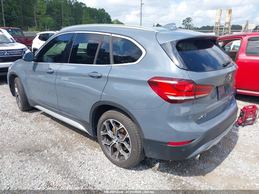 2020 BMW X1 VIN WBXJG7C06L5P25861 IAAI salvage auction — WATER/FLOOD, Flood (Mississippi), sold $4,900 on 2026-07-31 (photo 3)