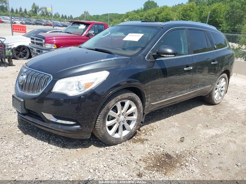 2014 Buick Enclave VIN 5GAKVCKD0EJ240020 IAAI salvage auction — SIDE, Salvage Title, sold $825 on 2026-08-26 (photo 2)