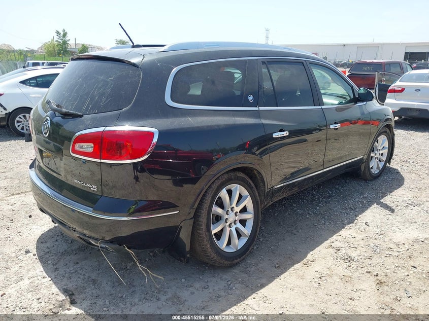 2014 Buick Enclave VIN 5GAKVCKD0EJ240020 IAAI salvage auction — SIDE, Salvage Title, sold $825 on 2026-08-26 (photo 4)